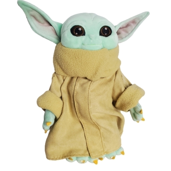 Disney Star Wars The Mandalorian The Child Grogu Baby Yoda Stuffed Animal 10" - Picture 1 of 9